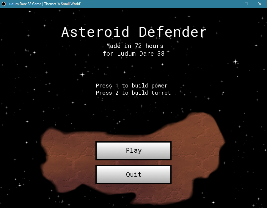 Asteroid Defender Screenshot 1