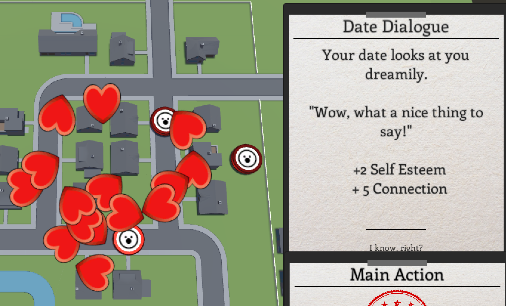 Your date loves your witty banter