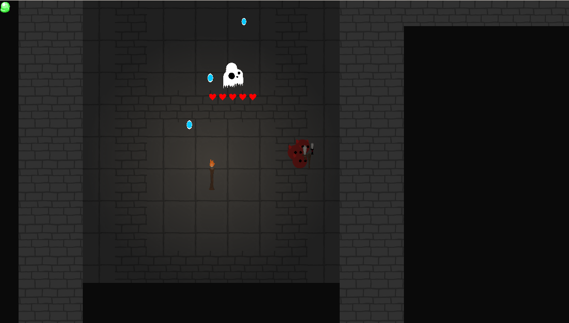 Screenshot of several imps facing another ghost