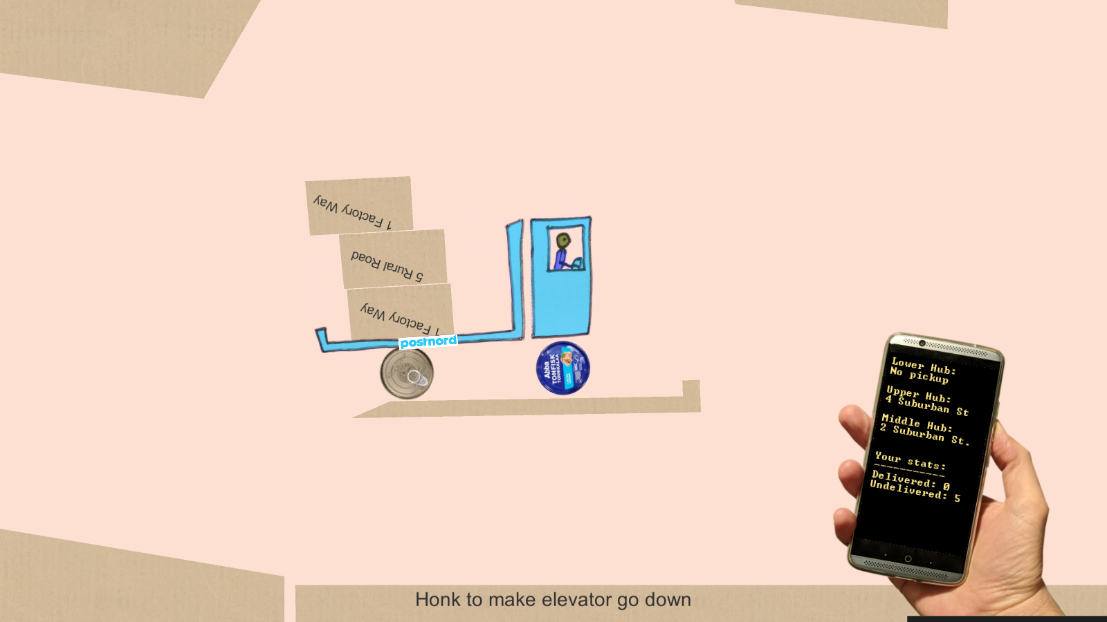 Use elevators to go up. You can use them to go down too, but gravity helps too.
