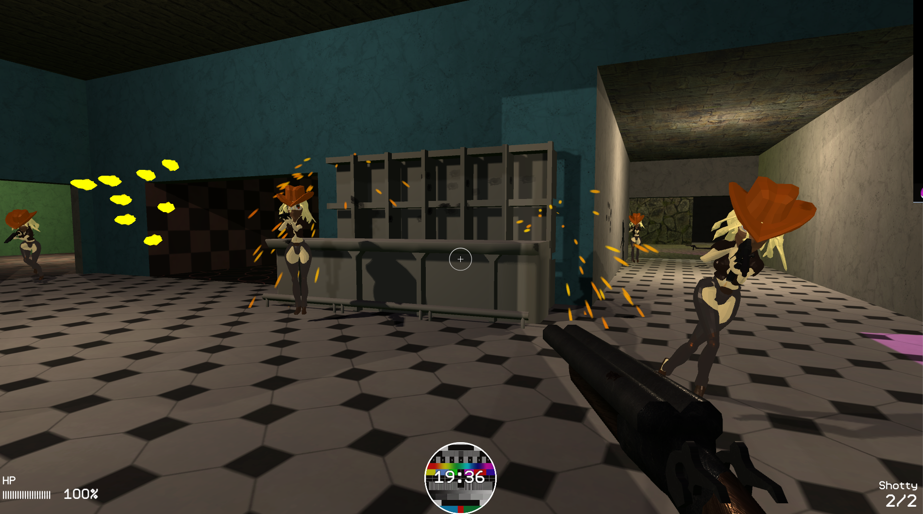 Showdown at the bar