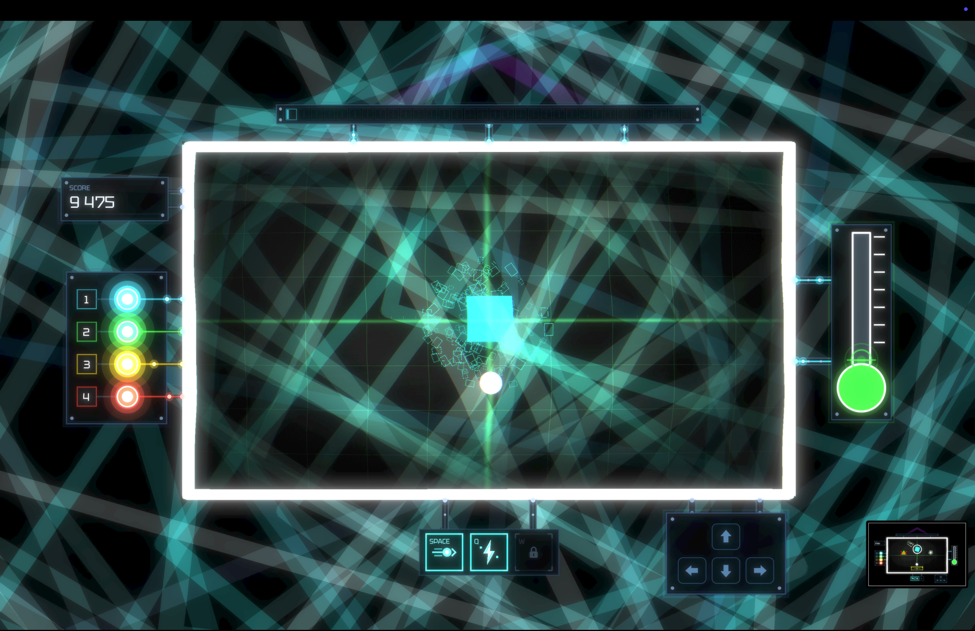 Bullet Hell Laser Grid