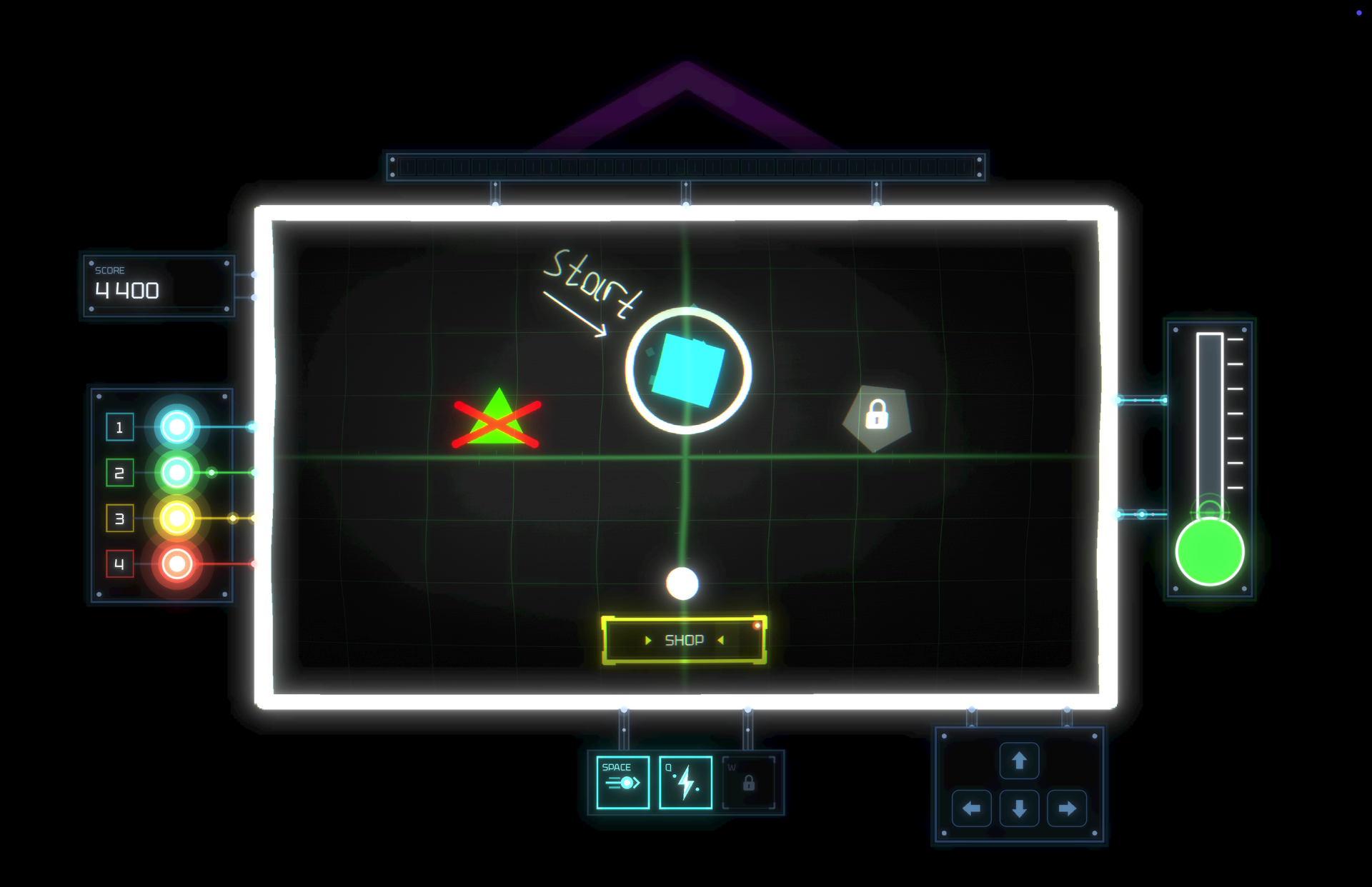 Level Selection Hub